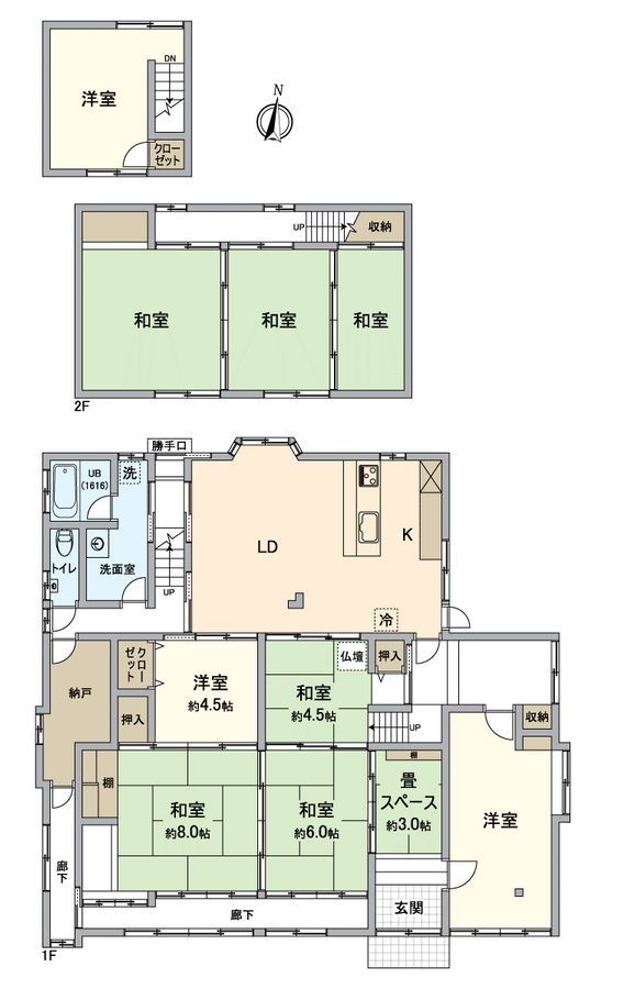 9SLDK House for Sale in Okayama City with Large Land - Thumbnail 3