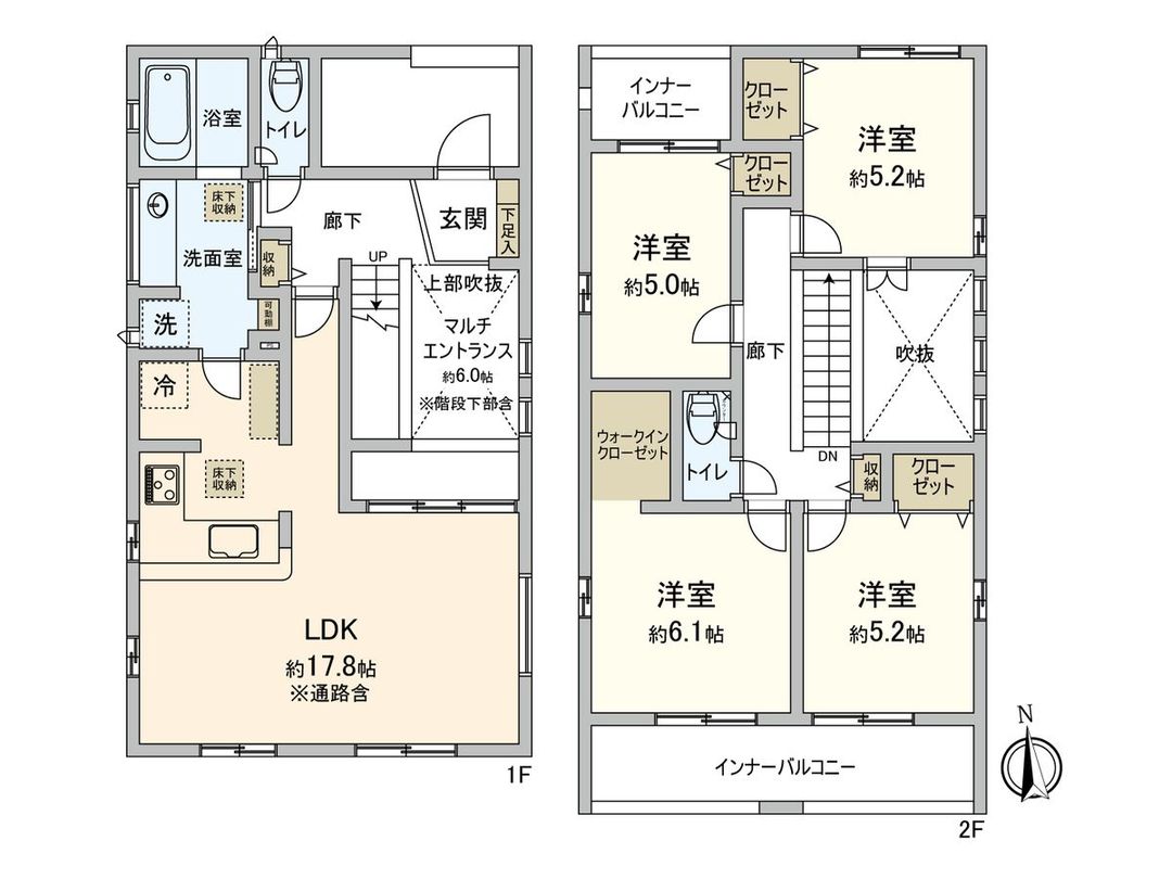 New 4LDK House in Iwagakura, Aichi - Completion May 2026 - Thumbnail 2
