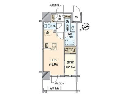 1LDK Apartment for Sale in Kawasaki's Kashimada District - Thumbnail 4