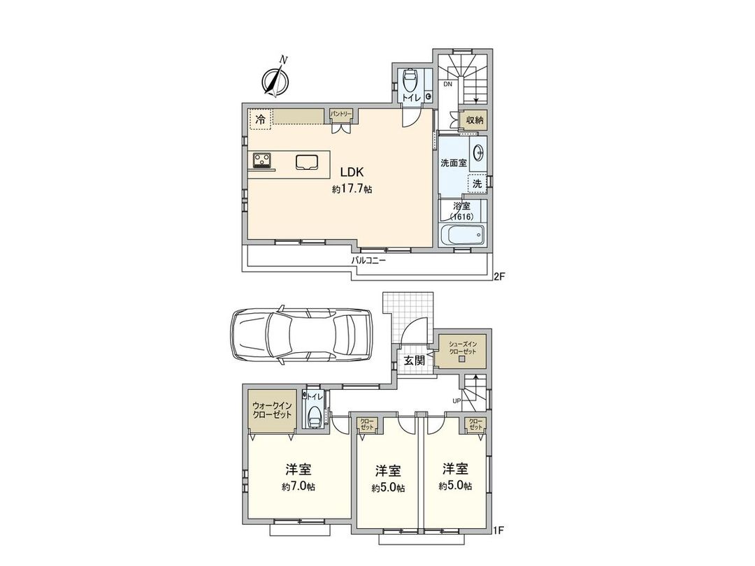 New 3LDK House in Suginami, Tokyo - Feb 2026 Completion - Thumbnail 3