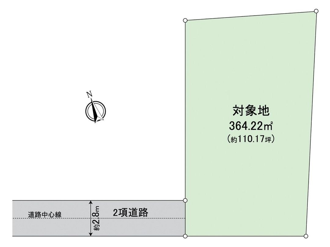 Land for Sale in Okayama City Nakaku - 364 sqm Plot - Thumbnail 3