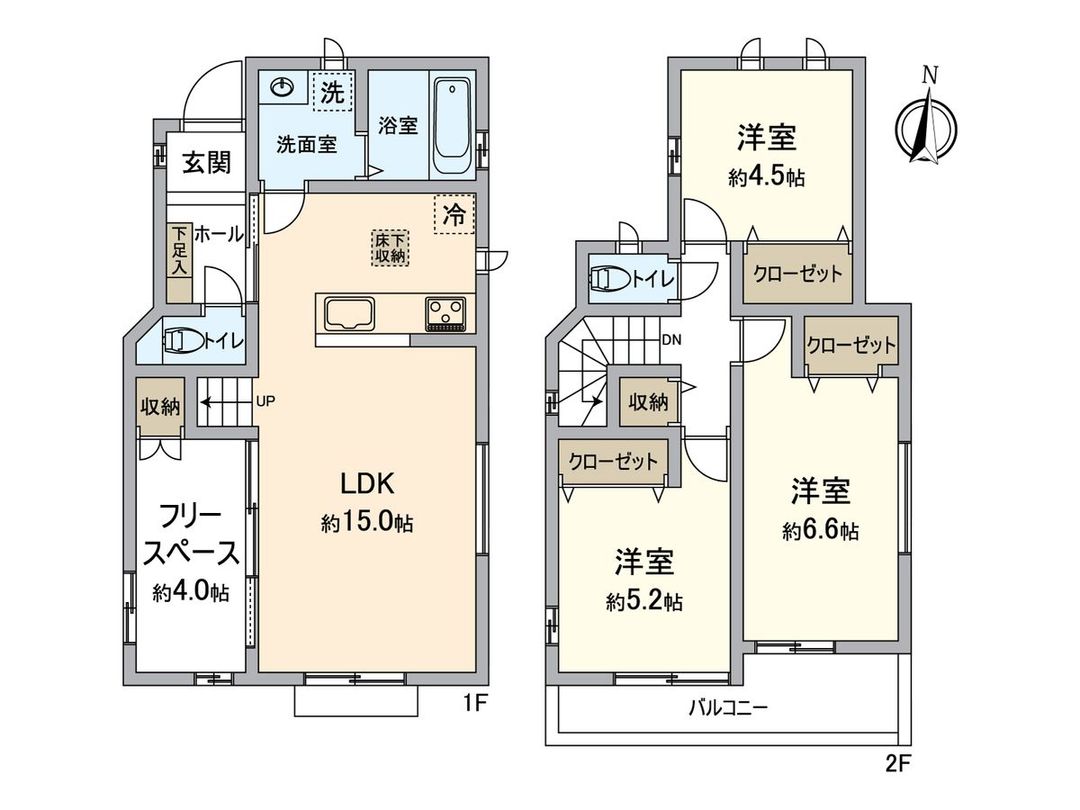 New 3LDK House in Tokorozawa, Saitama - Completion 2026 - Thumbnail 2