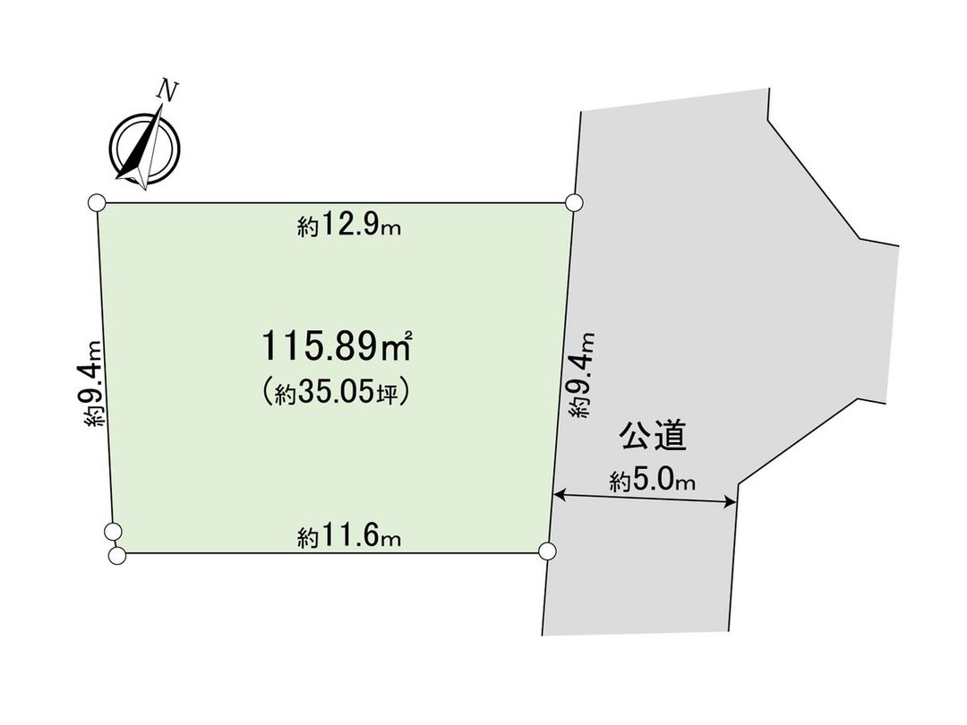 Land for Sale in Ondacho, Higashimurayama, Tokyo - 115.89 sqm - Thumbnail 3