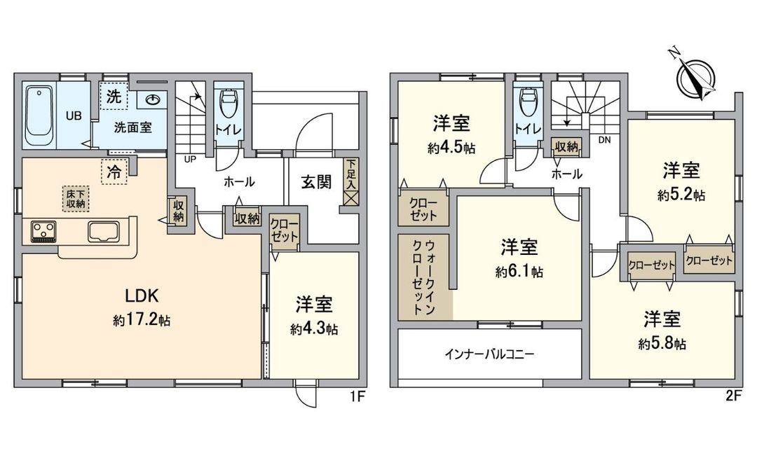 New 5LDK House in Nisshin City, Aichi Prefecture - Thumbnail 3
