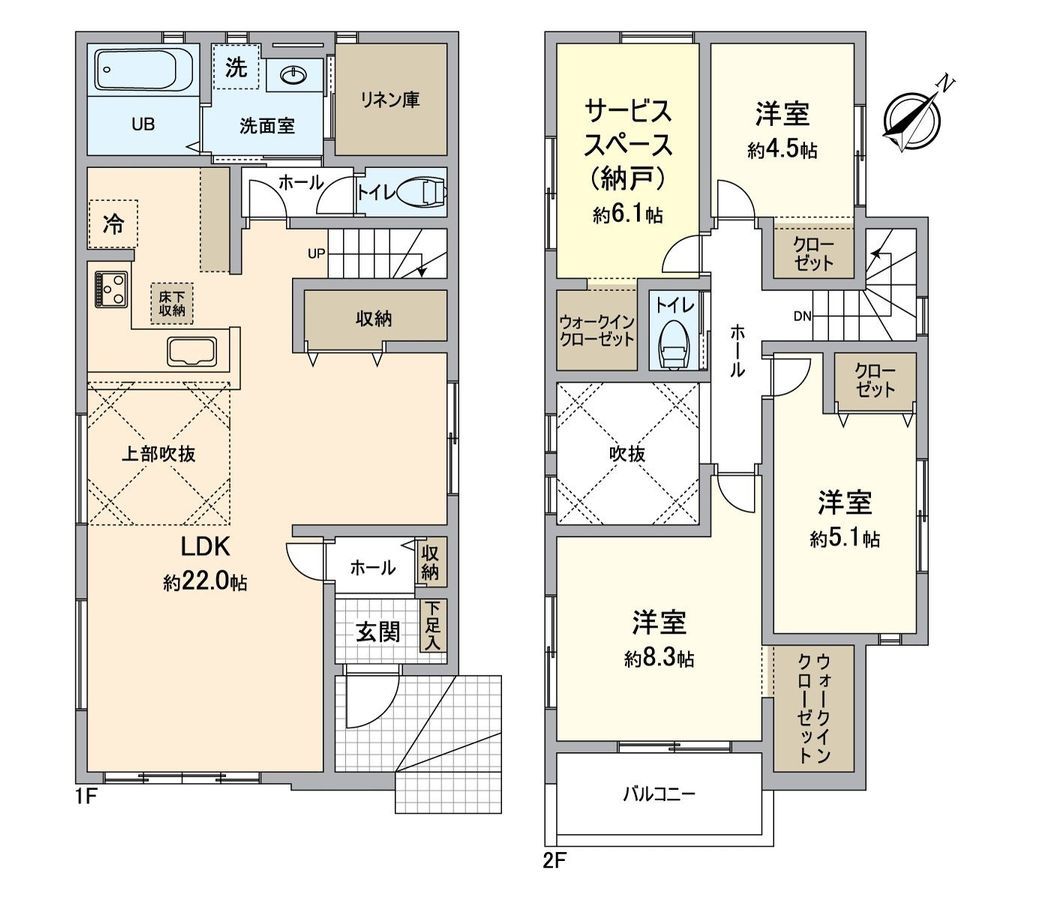 New Build House in Togo Town, Aichi | 3SLDK, 105.65 sqm - Thumbnail 3