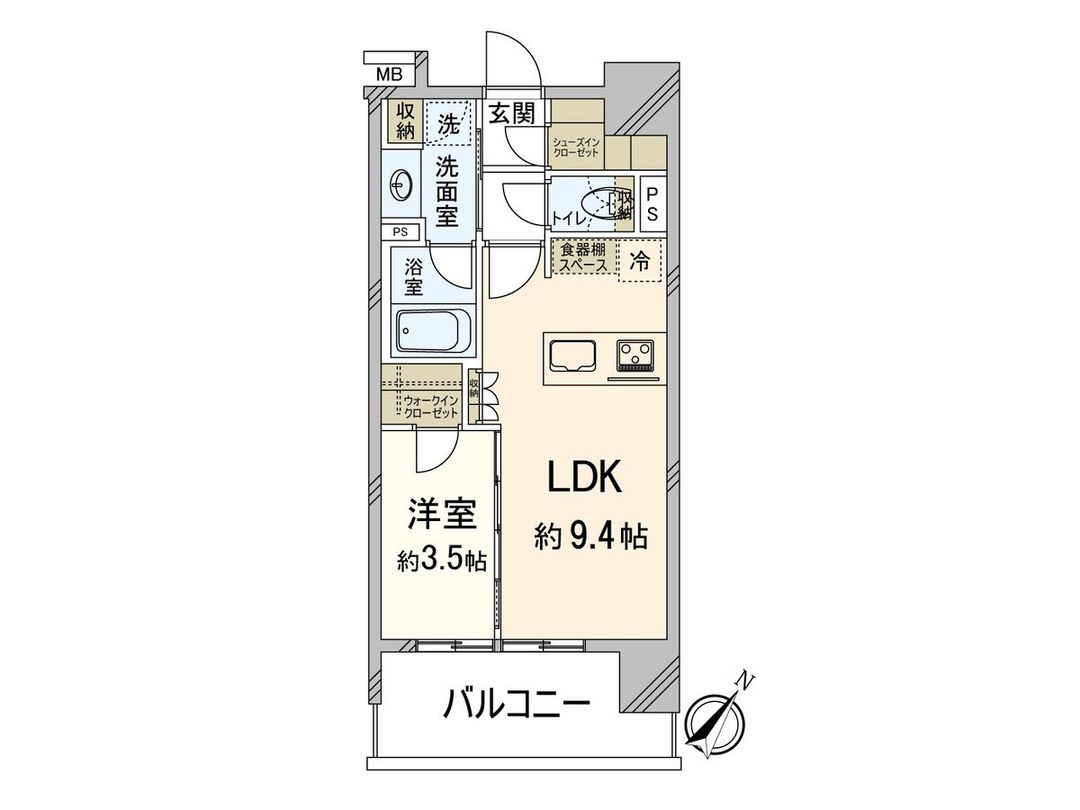 1LDK Apartment for Sale in Hakata-ku, Fukuoka - Thumbnail 3