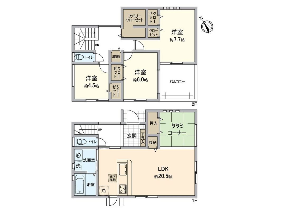New 3LDK House in Komaki, Aichi | 2026 Completion - Thumbnail 3