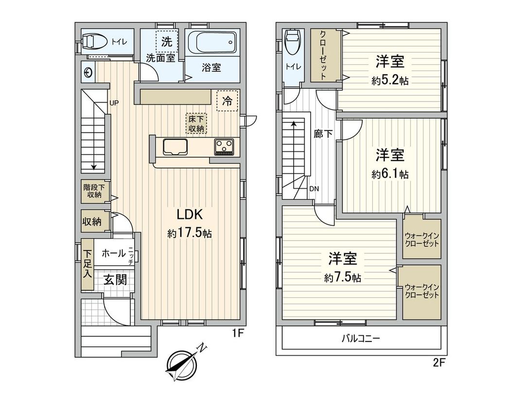 2023-Built 3LDK House in Masago, Chiba City - Thumbnail 3