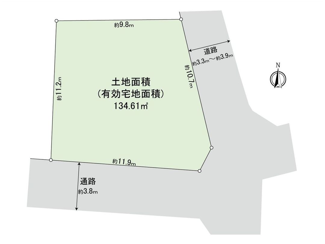 Land for Sale in Setagaya Wakabayashi, Tokyo - 134.61 sqm - Thumbnail 2