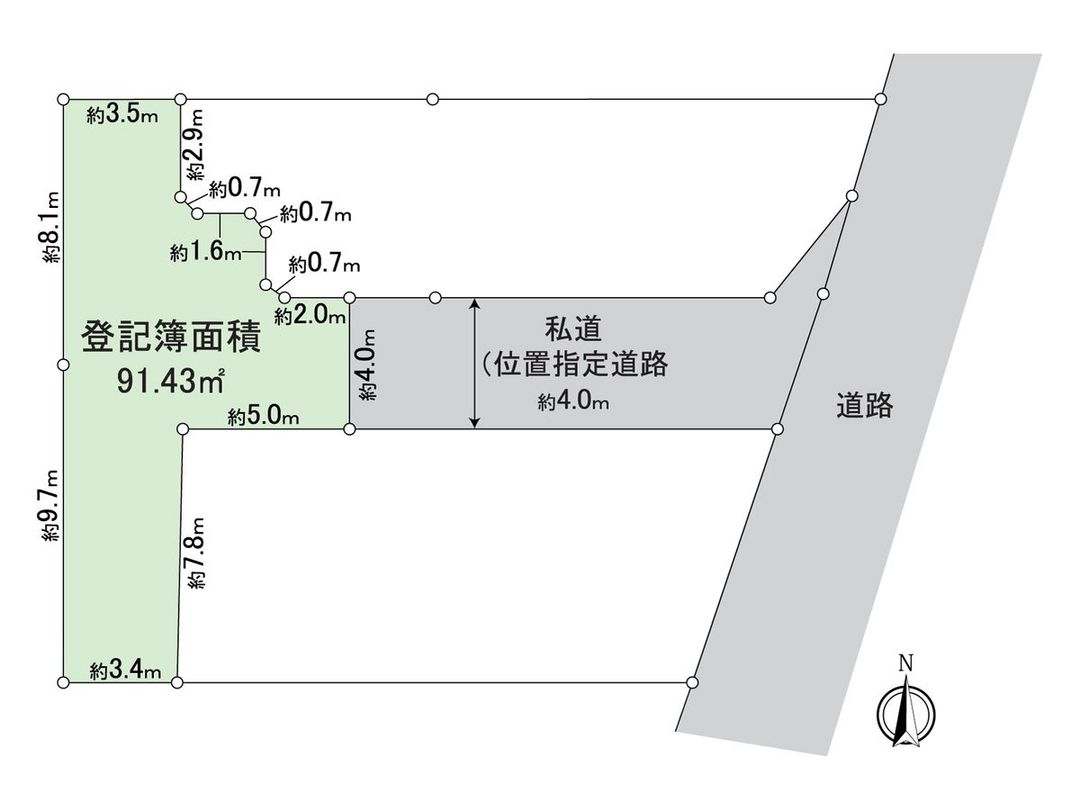 Vacant Land for Sale in Ayase, Adachi Ward, Tokyo - Thumbnail 3