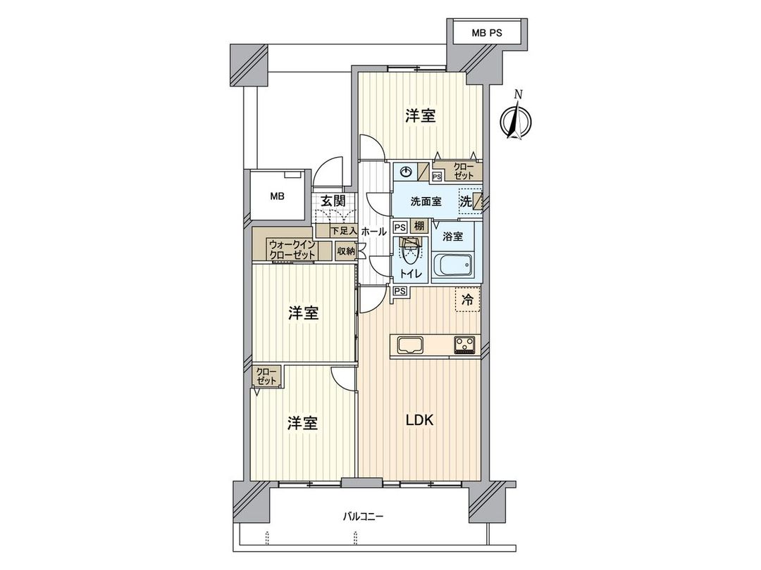Raffine Heights 3LDK Apartment for Sale in Kameido, Tokyo - Thumbnail 2