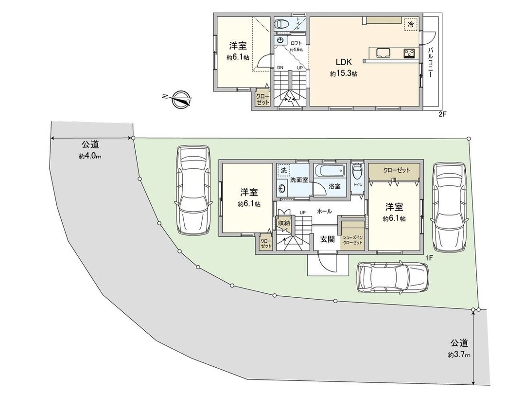 New 3LDK House in Kamakura Tsunishi, Kanagawa | 2026 Completion - Thumbnail 3