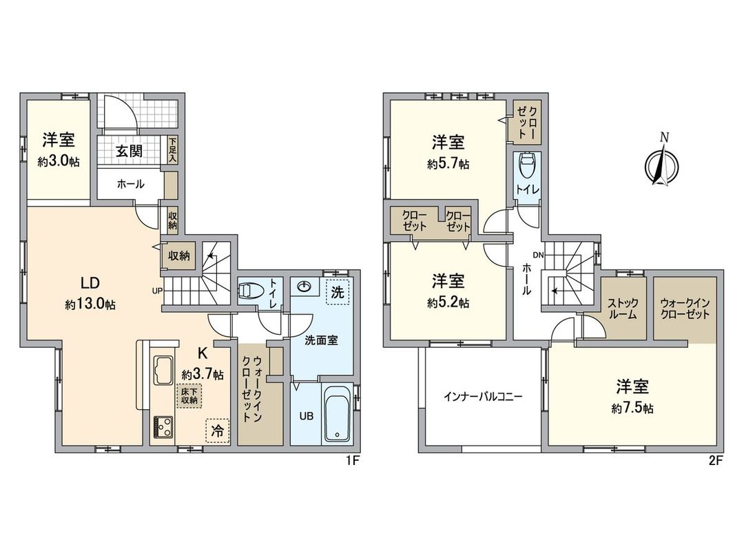 New 4LDK House in Tokorozawa, Saitama - Completion 2026 - Thumbnail 3