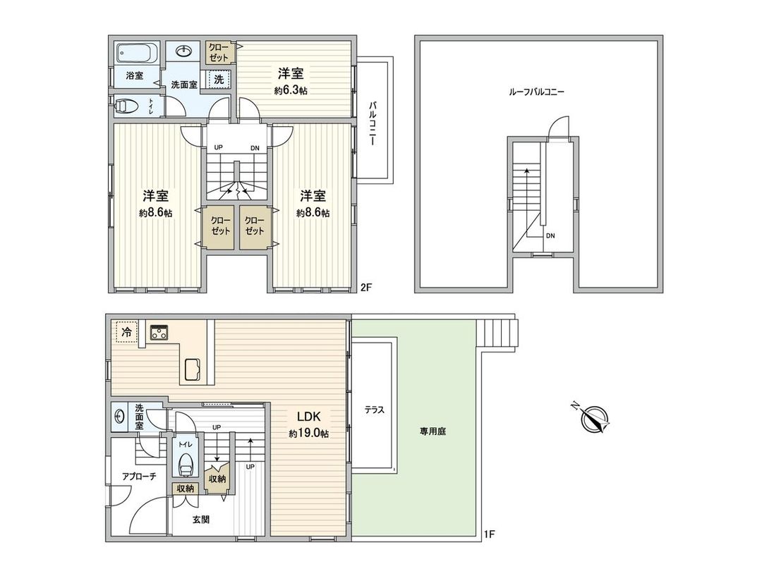 3LDK Maisonette with Private Garden & Roof Terrace in Fujisawa - Thumbnail 3