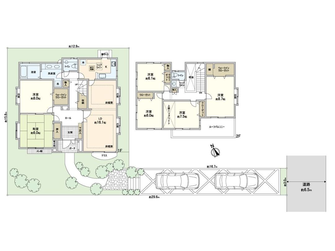 6LDK House for Sale in Eda Nishi, Yokohama, 163.4 sqm - Thumbnail 2