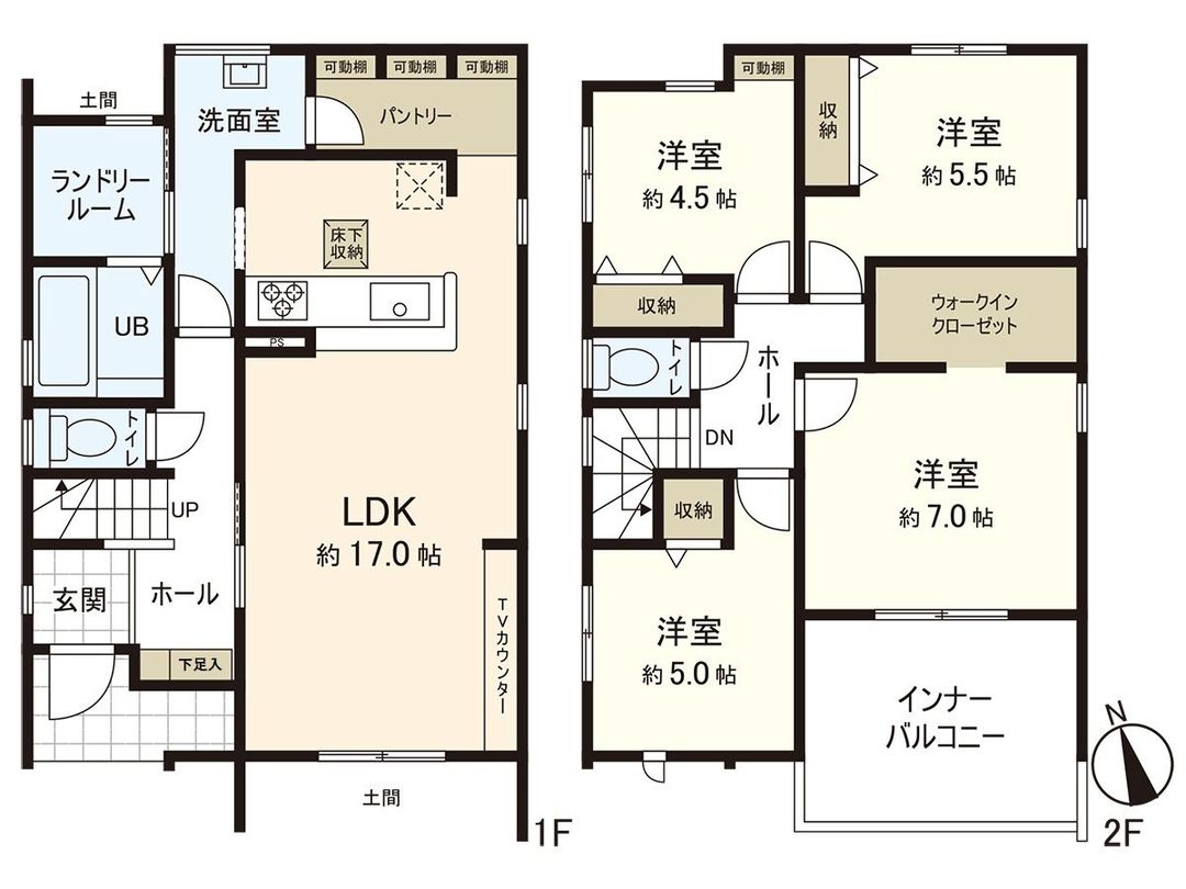 New 4LDK House in Tagajo, Miyagi - Long-Term Excellent Housing - Thumbnail 3