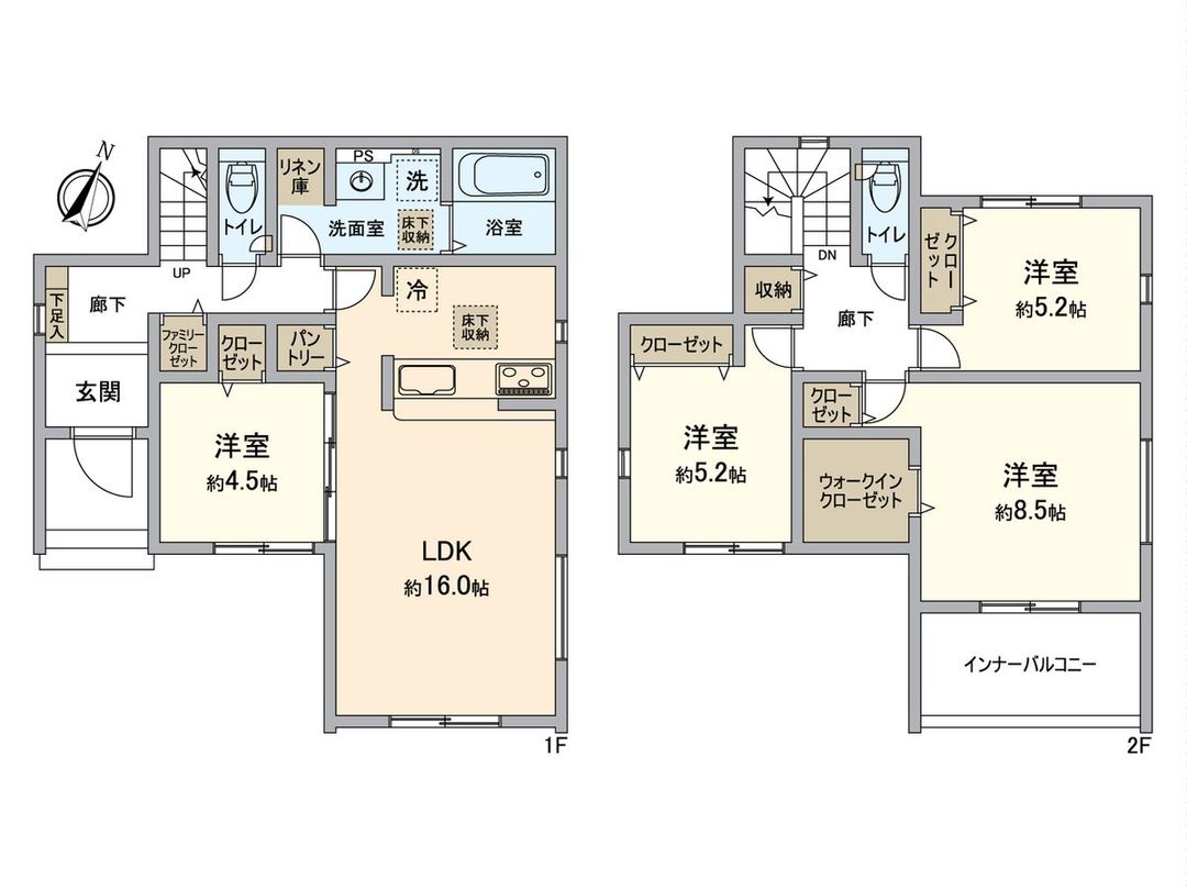 New 4LDK House in Chita City, Aichi - Corner Lot, 2026 Build - Thumbnail 3
