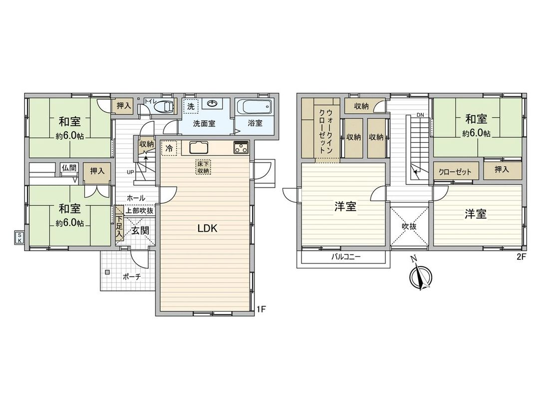 5LDK Used House for Sale in Shime Town, Fukuoka - Thumbnail 3