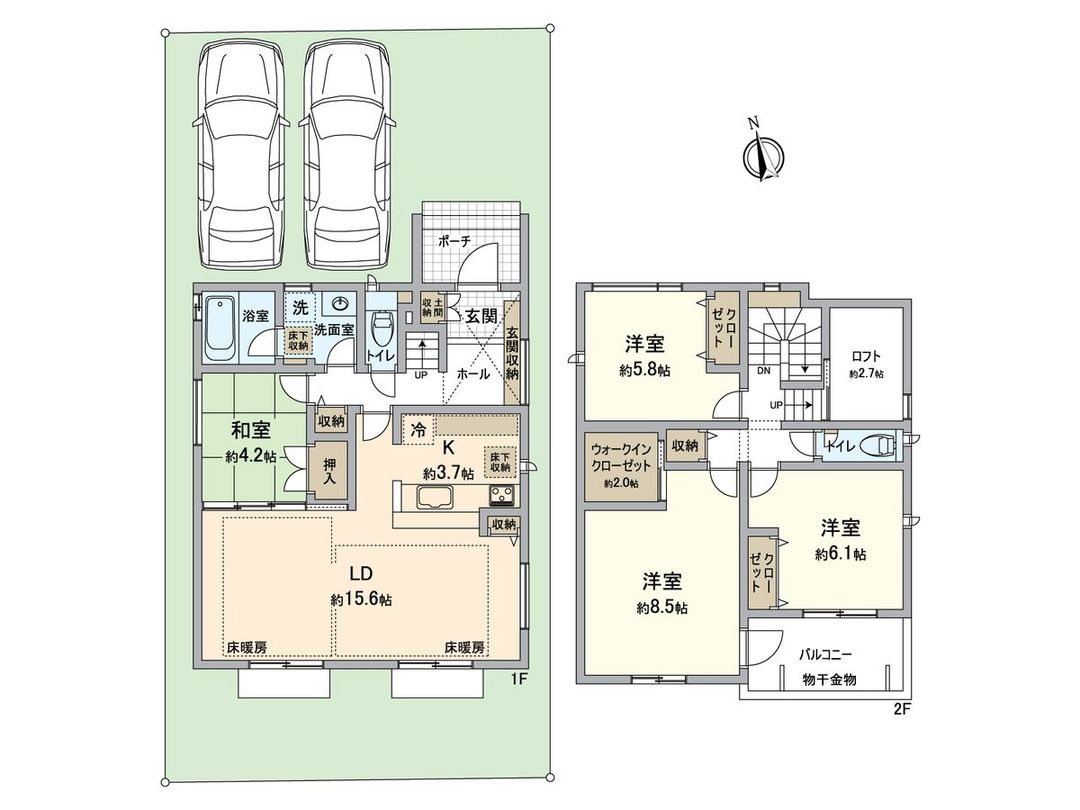 New 4LDK House in Kōnan, Aichi | 2024 Build Near Kōnan Station - Thumbnail 3