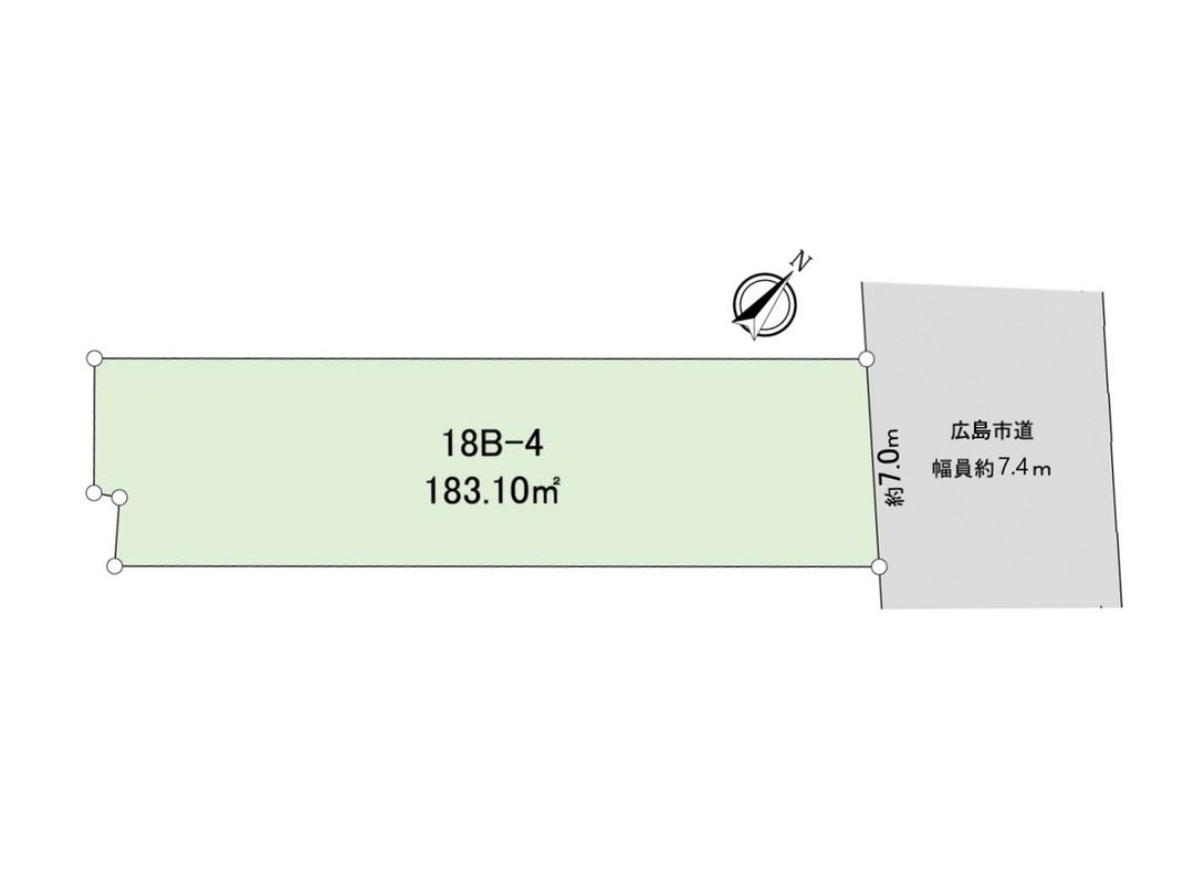 Land for Sale in Asakita Ward, Hiroshima - 183.1 sqm - Thumbnail 3
