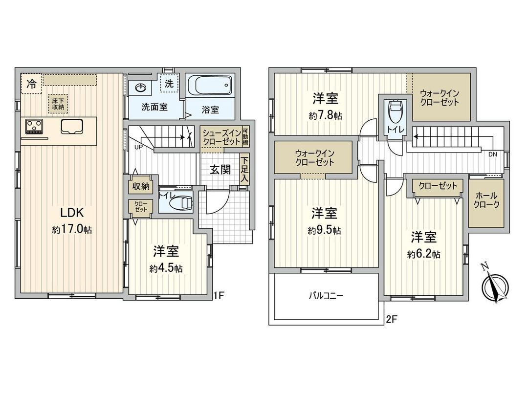 New 4LDK House in Shiki City, Saitama - 2026 Completion - Thumbnail 3