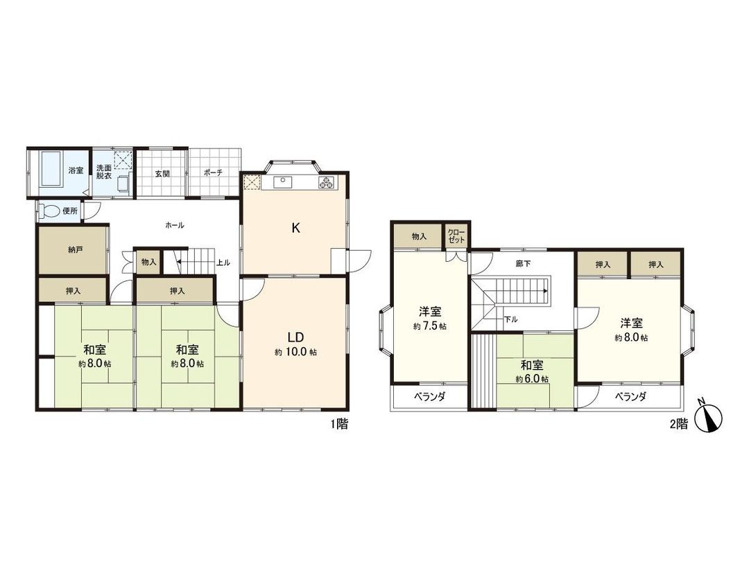 5SLDK Renovated House for Sale in Natori, Miyagi - Thumbnail 2