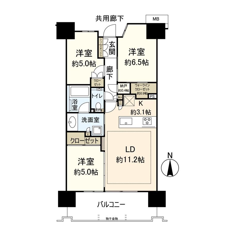 Le Sanq Odawara Sakaecho 3LDK Apartment for Sale - Thumbnail 3