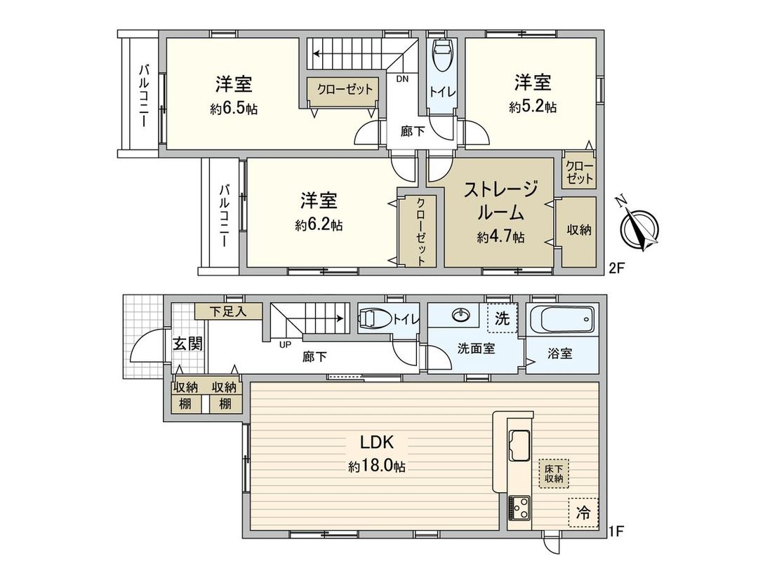 Newly Built 3SLDK House in Funabashi, Chiba – 97.2 sqm - Thumbnail 3
