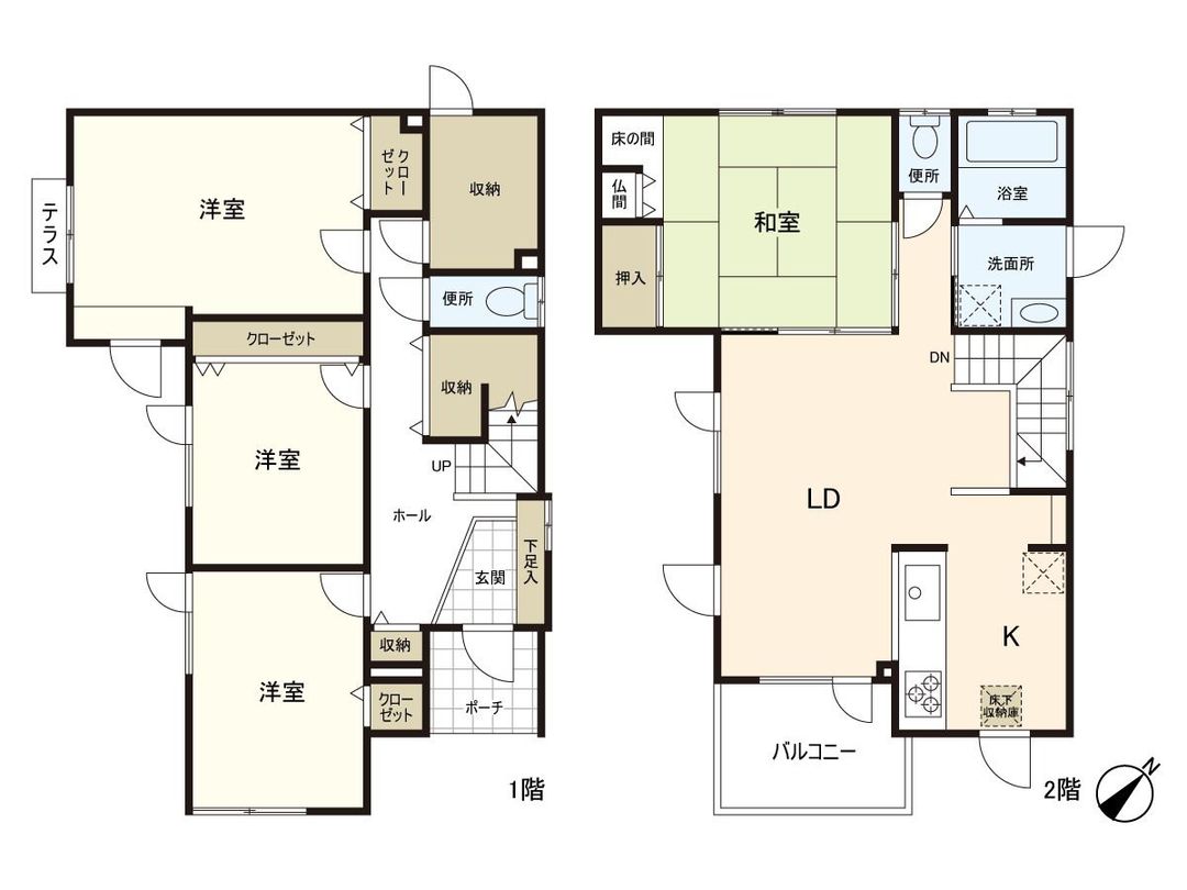 4LDK House in Sapporo's New Kotoni | 2002 Build, 162.73 sqm Land - Thumbnail 3
