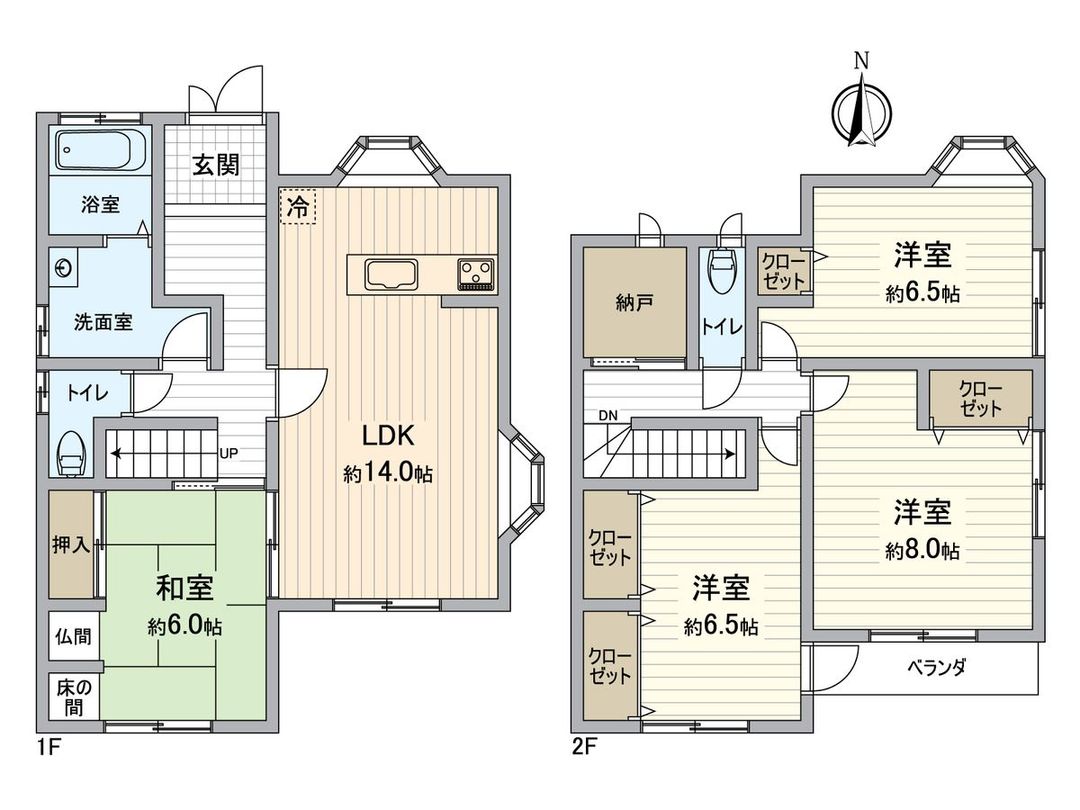 Renovated 4SLDK House in Inazawa, Aichi | 2600万円 - Thumbnail 3