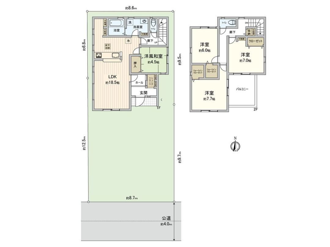 New 4LDK House in Soka City, Saitama - 2026 Completion - Thumbnail 3