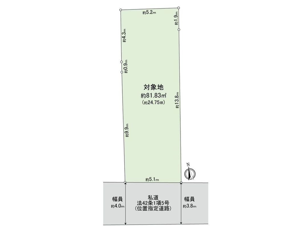 81.83 sqm Land for Sale in Wakabayashi, Setagaya, Tokyo - Thumbnail 3
