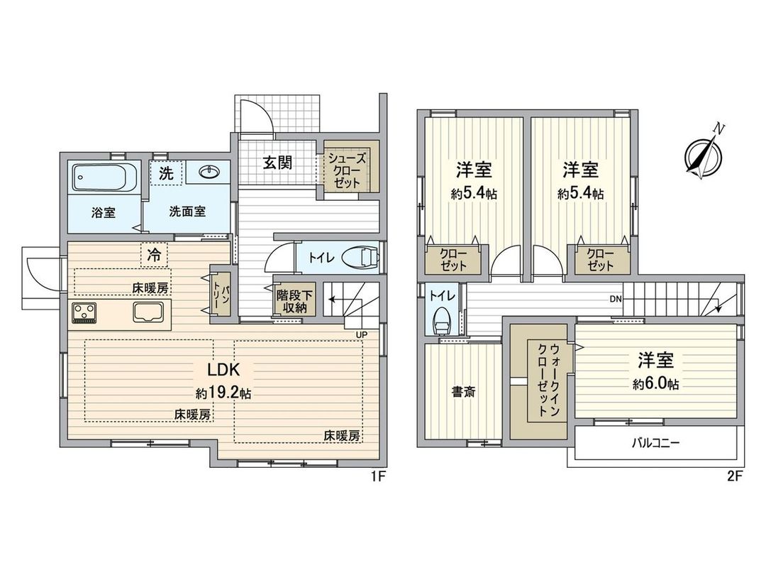 2021 Built 3SLDK House in Toyoake, Aichi with Parking for 4 - Thumbnail 3