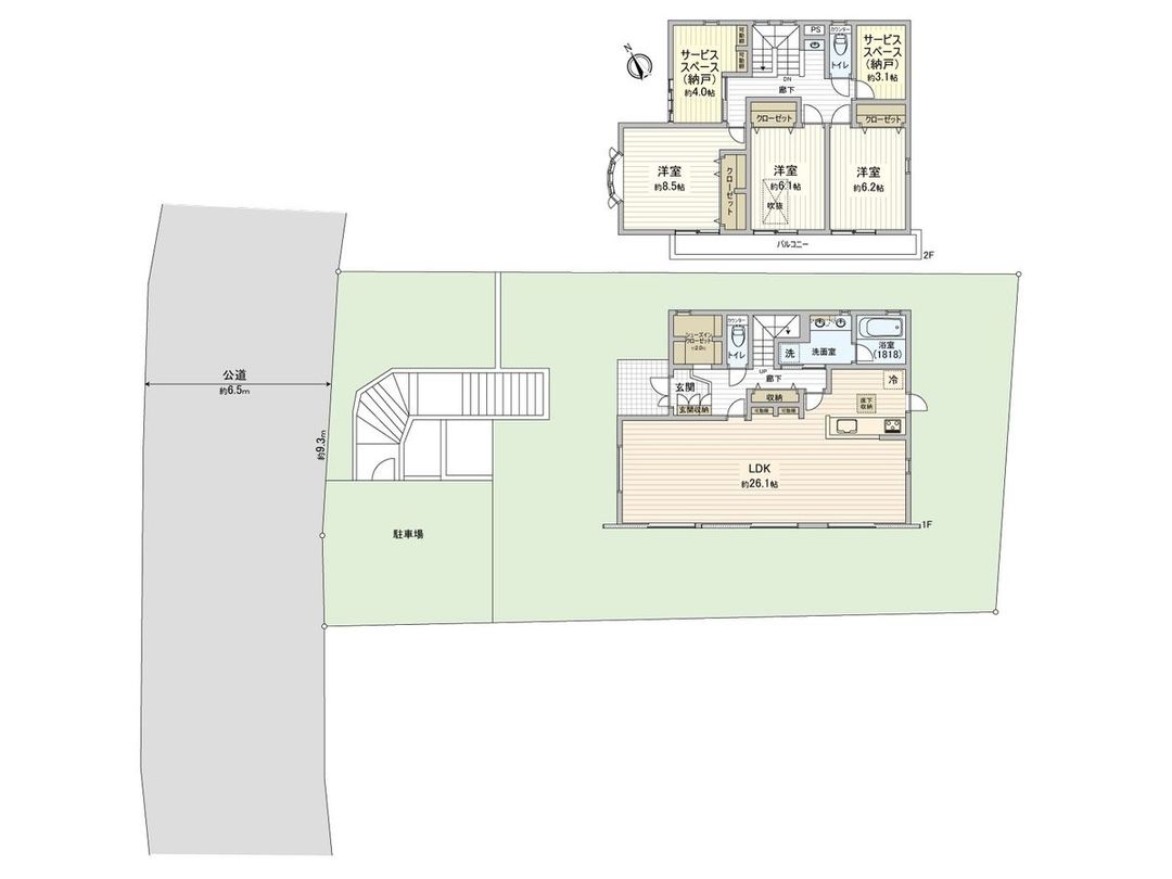 Detached House in Utsukushigaoka, Yokohama - 3LDK with Renovation - Thumbnail 3