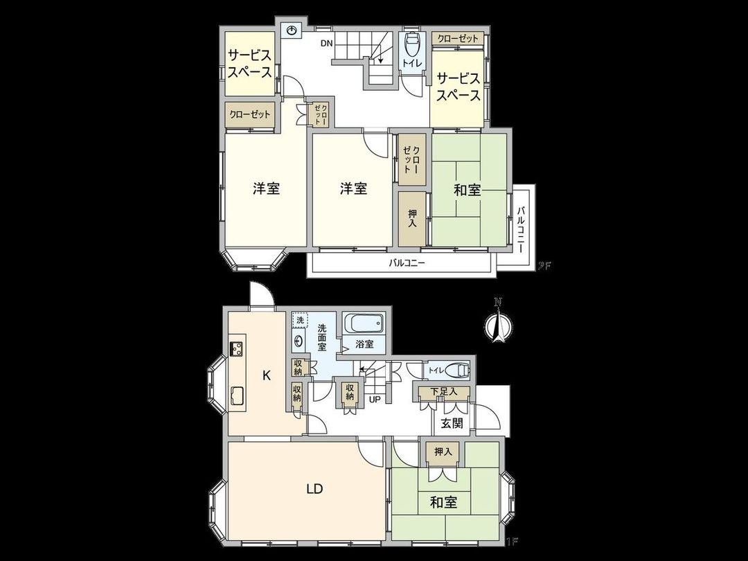 4SLDK Detached House for Sale in Fuchu, Tokyo - 98.69 sqm - Thumbnail 3