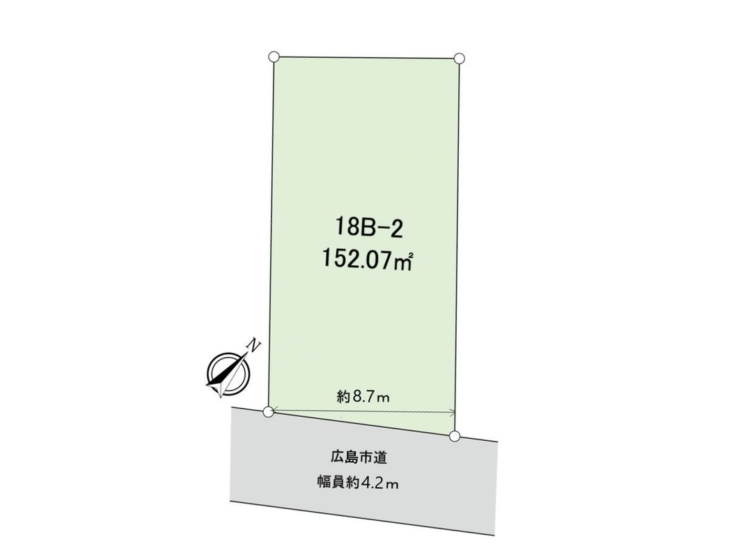 Land for Sale in Asakita Ward, Hiroshima - 152 sqm - Thumbnail 3