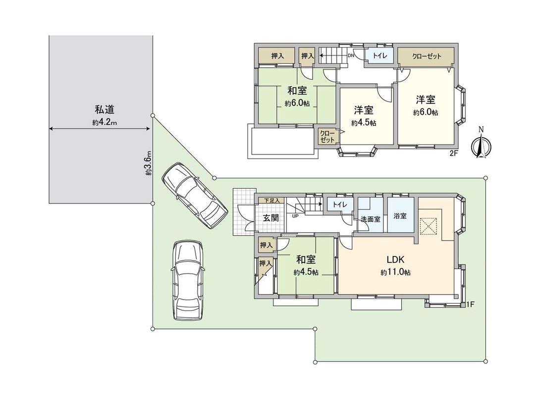 4LDK House for Sale in Fujimino, Saitama - 105 sqm Land - Thumbnail 3