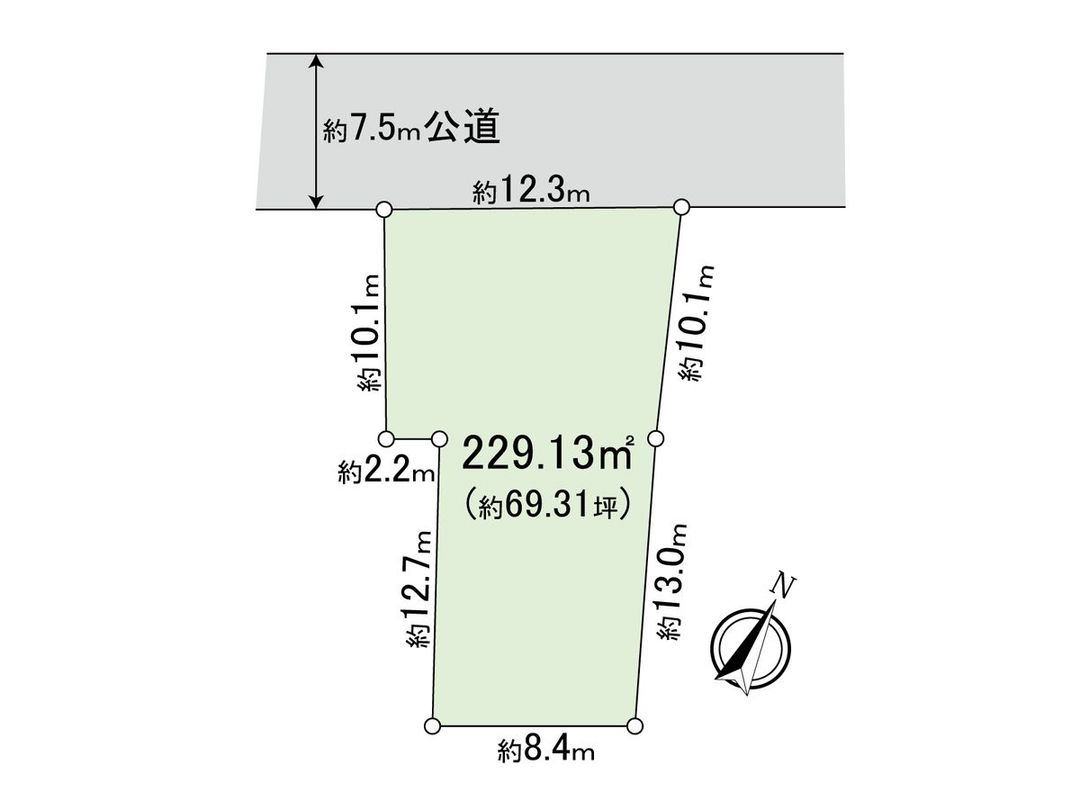 229.13 sqm Land for Sale in Adachi, Tokyo | Near Oogibashi Station - Thumbnail 3