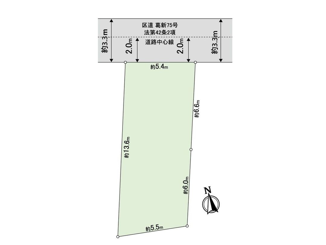 Land for Sale in Kameari, Katsushika, Tokyo - 71.89 sqm - Thumbnail 3