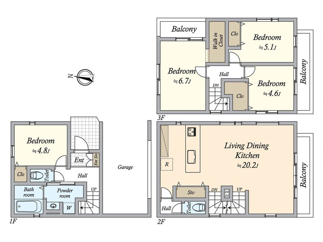 New 4LDK House in Nagoya Nakamura Ward | 2026 Completion - Thumbnail 2