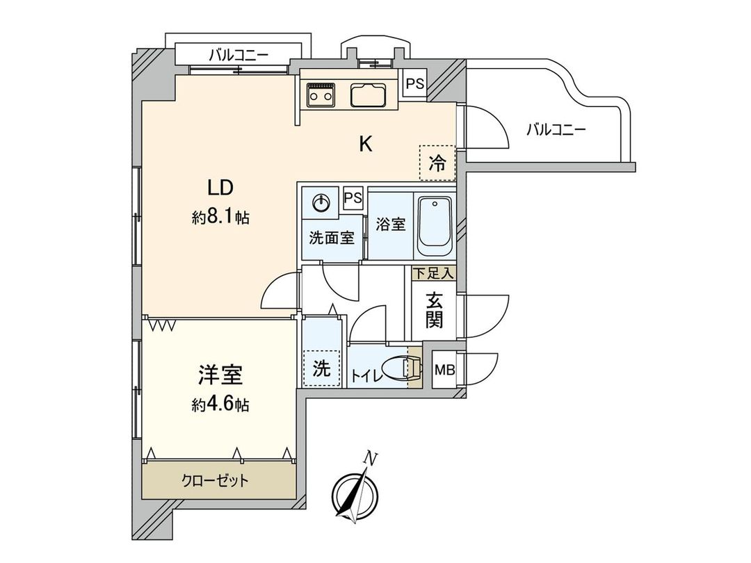 1LDK Apartment for Sale in Hakata Ward, Fukuoka City - Thumbnail 3