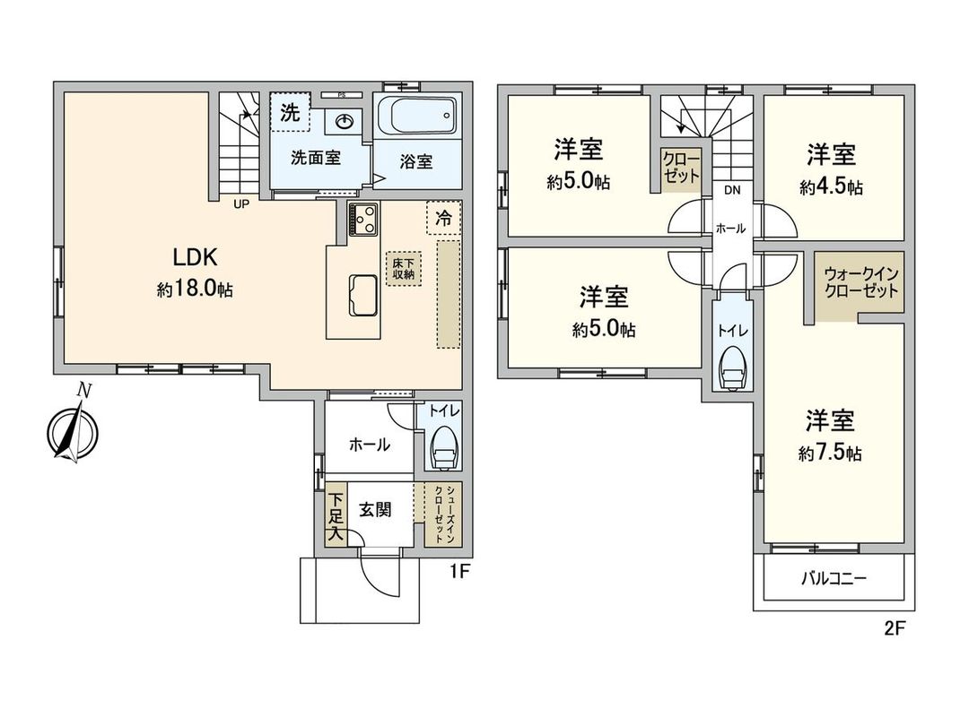 New 4LDK House for Sale in Kokubunji, Tokyo - Thumbnail 3
