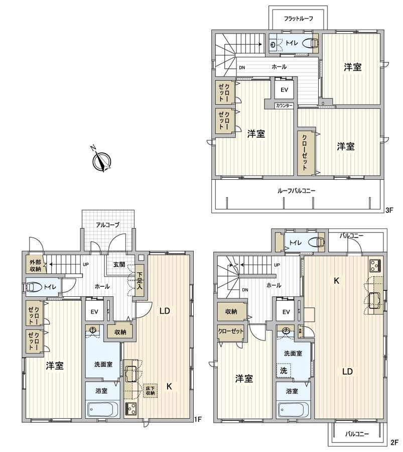 2009 Built 5-Bedroom House with Elevator in Okazaki, Aichi - Thumbnail 3