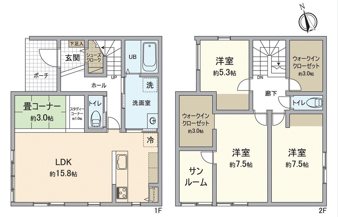 New Build 3LDK House in Minami Ward, Okayama City - Thumbnail 2