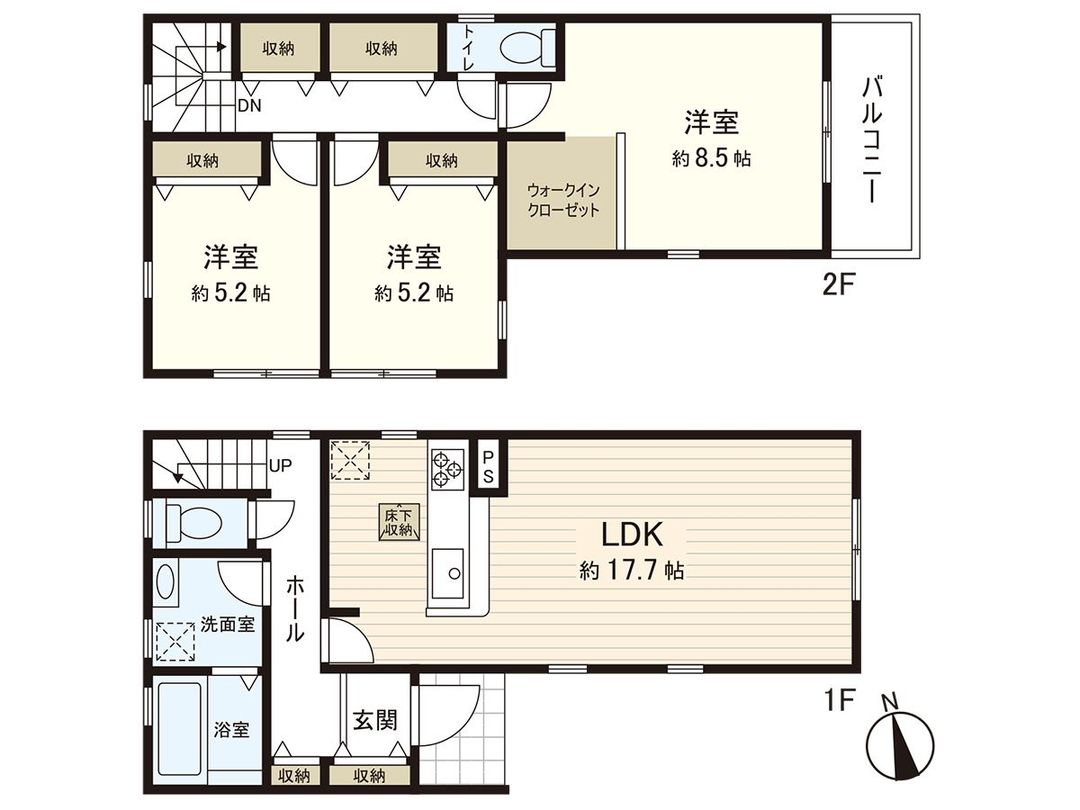 New 3LDK House in Minami-Koizumi, Sendai - Feb 2026 Completion - Thumbnail 3