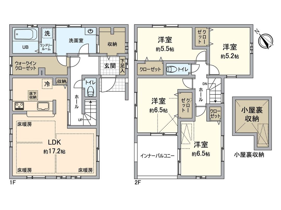 New 4LDK House in Tokorozawa, Saitama - Completion 2026 - Thumbnail 3