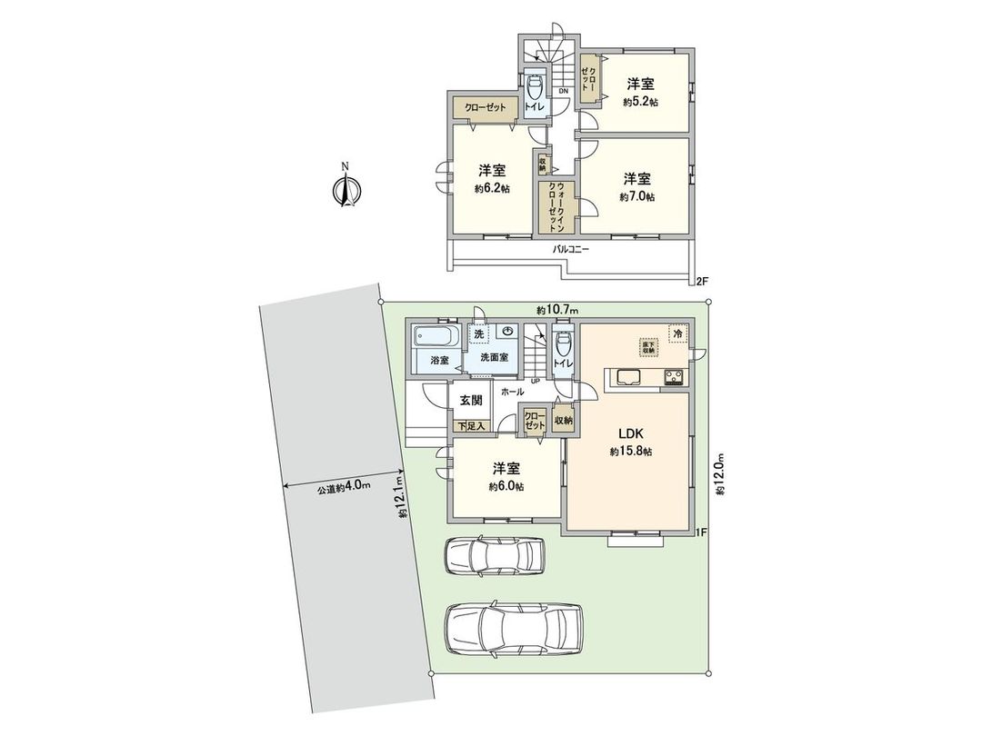 New 4LDK House for Sale in Saitama City, Nishi Ward - Thumbnail 2