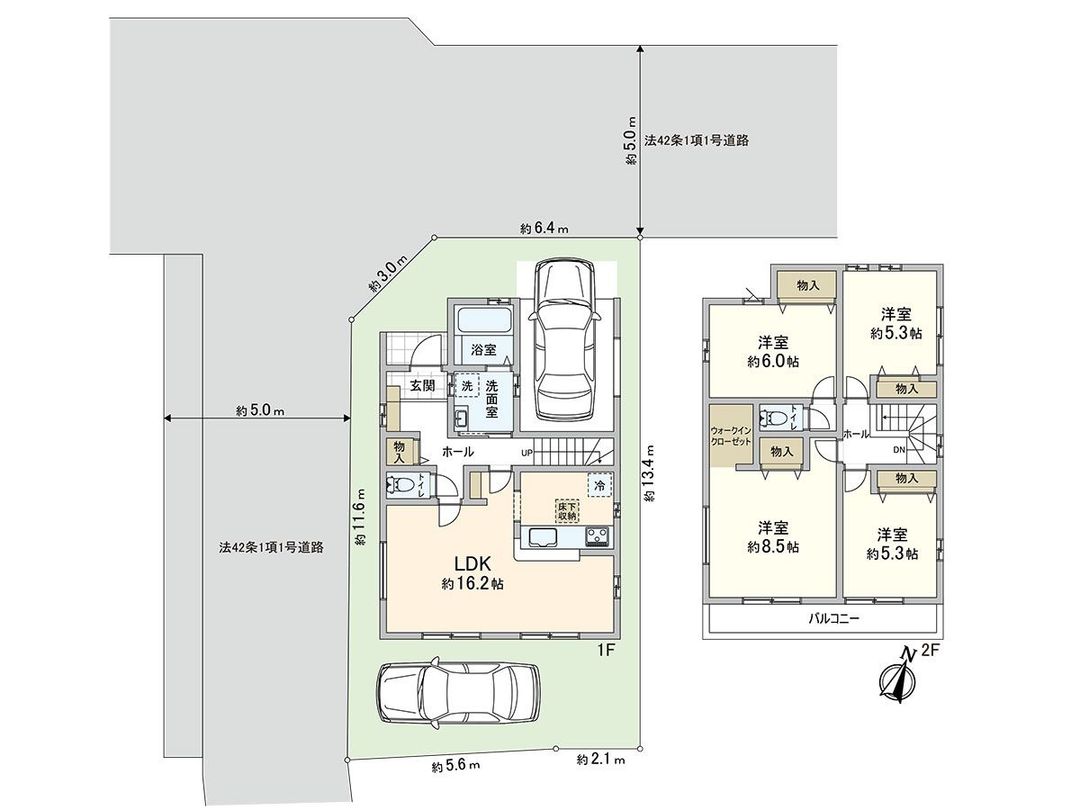 New 4LDK Detached House in Niiza, Saitama - 108.54m2 - Thumbnail 3