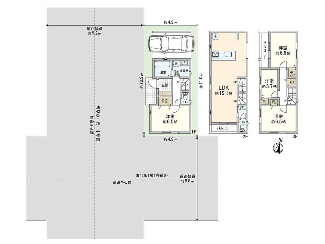 New 4LDK House for Sale in Kawaguchi City, Saitama - Thumbnail 3