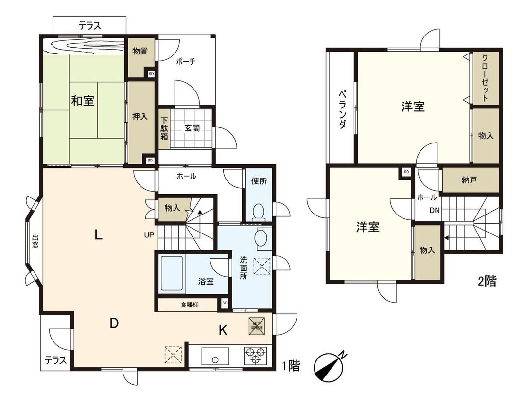 Detached 3LDK House for Sale in Kita-ku, Sapporo - Thumbnail 3